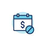 No monthly maintenance fees icon