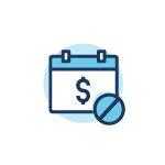 No monthly maintenance fees icon