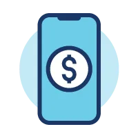 mobile banking icon