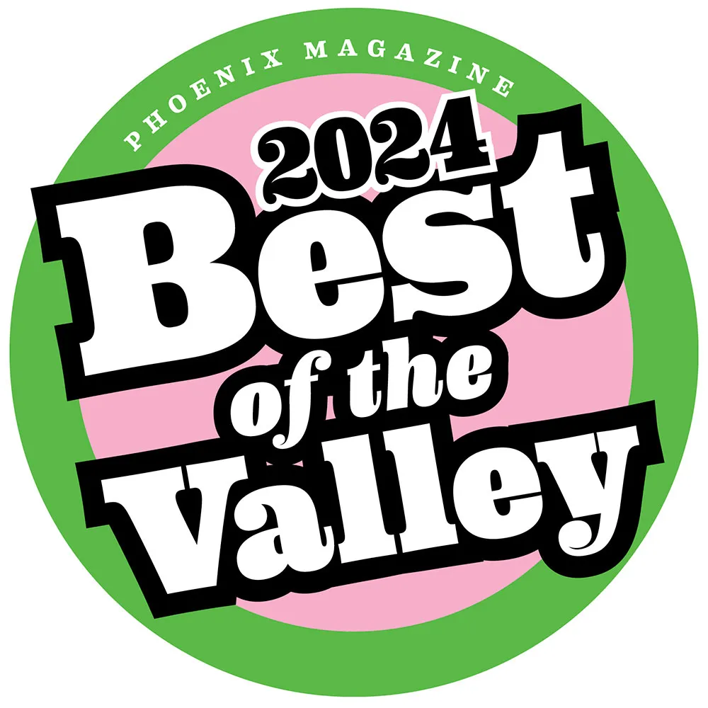 phoenix magazine best of valley 2024 logo